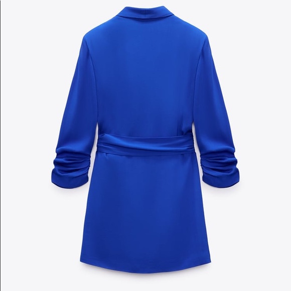 Zara Wrap Front Blazer Dress - Picture 9 of 11